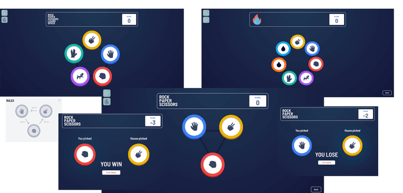 Rock, paper, scissors game